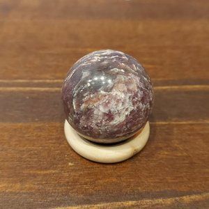 Lepidolite Sphere